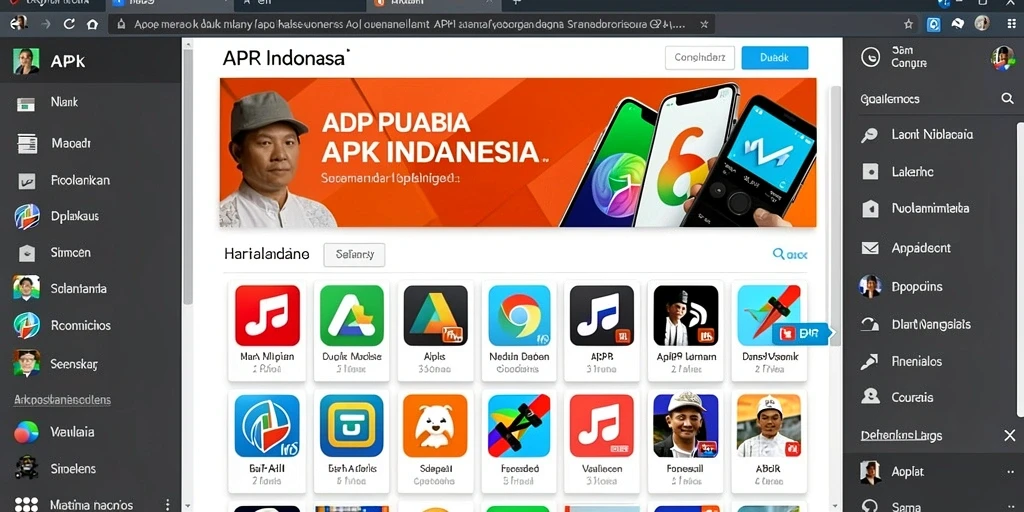 Tampilan antarmuka yang bersih dan menarik.
