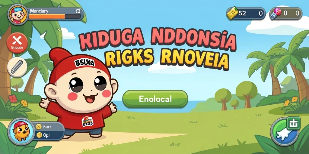 Screenshot menunjukkan level yang menantang dan menarik.