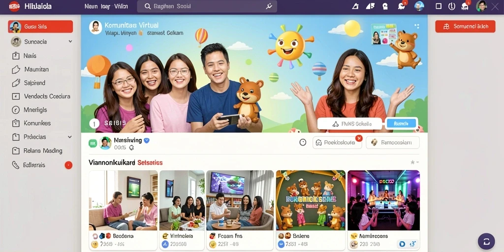 Antarmuka yang user-friendly dan menarik.