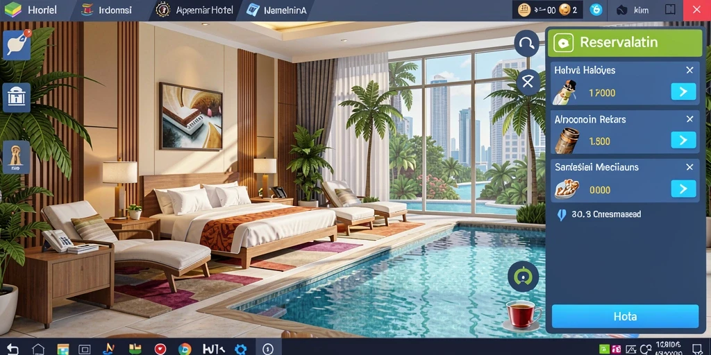 Tampilan antarmuka yang user-friendly.