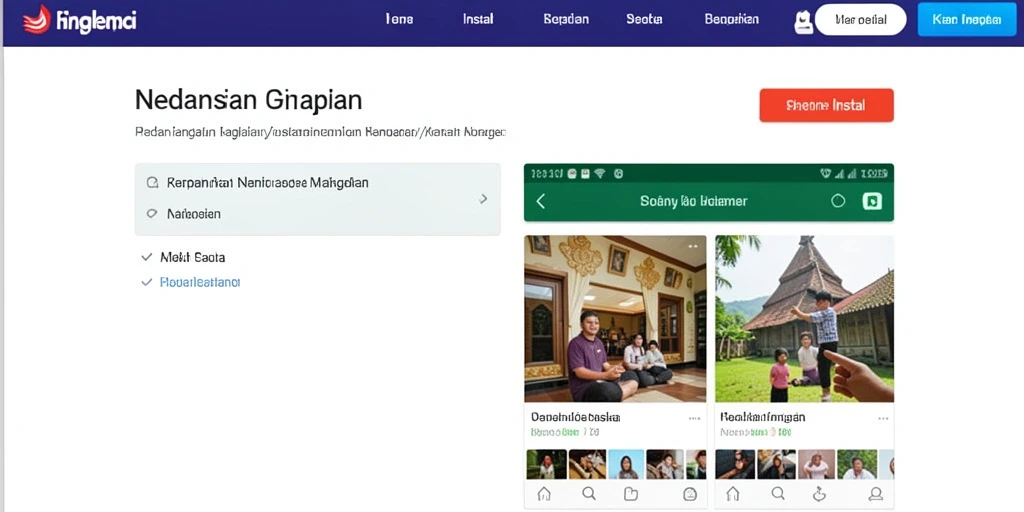 Tampilan utama aplikasi PEDETOGEL yang menarik dan intuitif.
