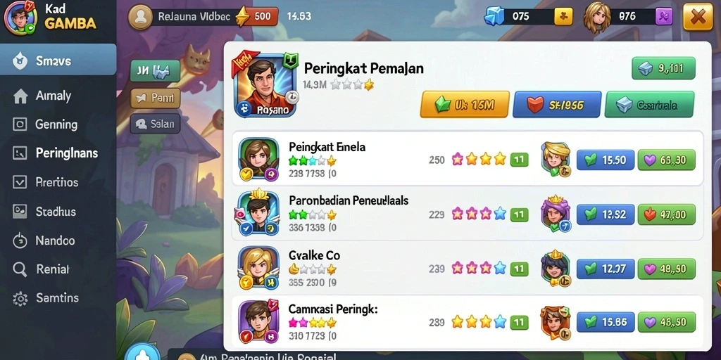 Tampilan antarmuka yang bersih dan intuitif.