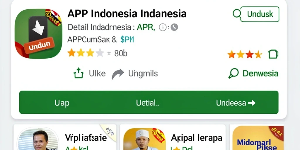 Tampilan antarmuka yang bersih dan menarik.