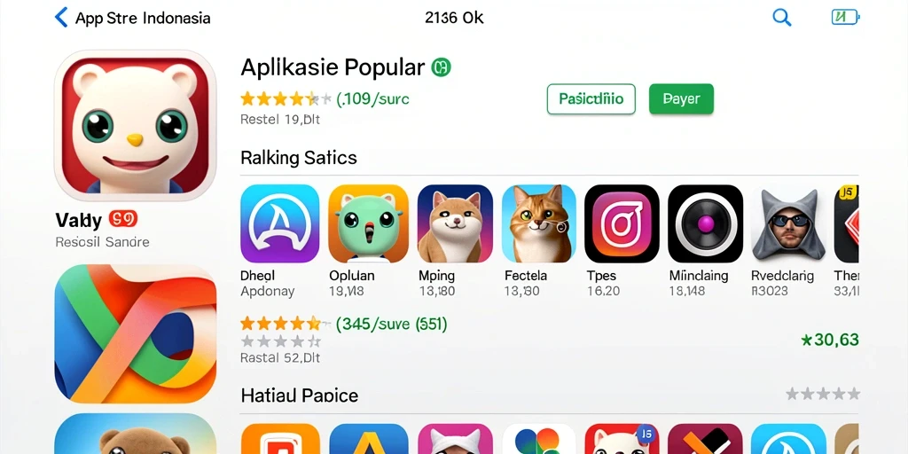 Tampilan awal permainan yang menarik.